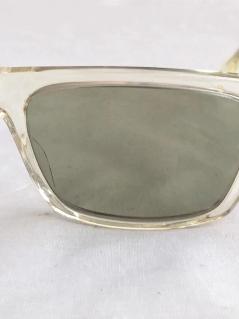 Chrome Hearts G Money Sunglasses Green Clear Rectangle